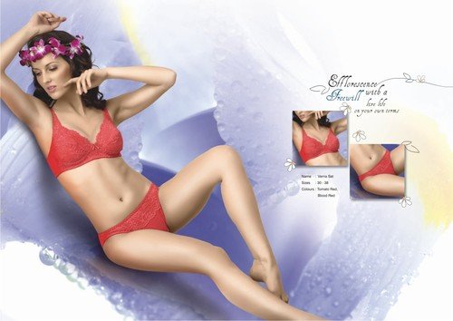 Designer Lingerie Set - Superior Quality Fabric, Available In Various Sizes And Colors