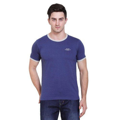 Mens Cotton Round Neck T-shirt