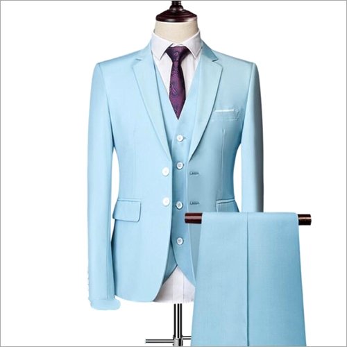 ll Variants Mens 3 Piece Plain Formal Suit