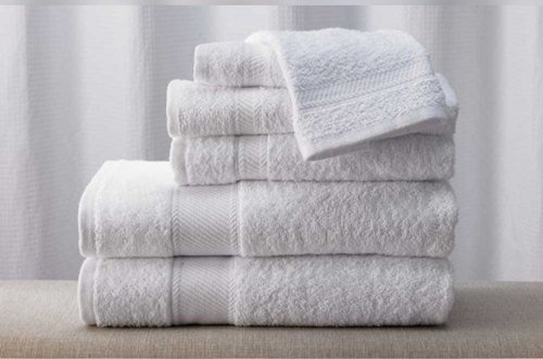 White Cotton Bath Towel