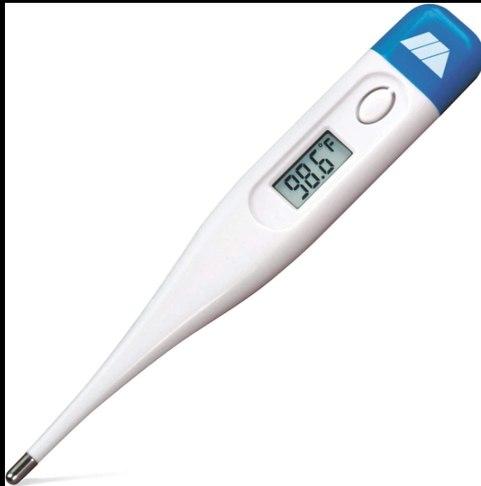 Digital Flexible Tip Thermometer – White