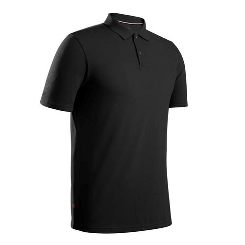 Mens Black Polo T-Shirt