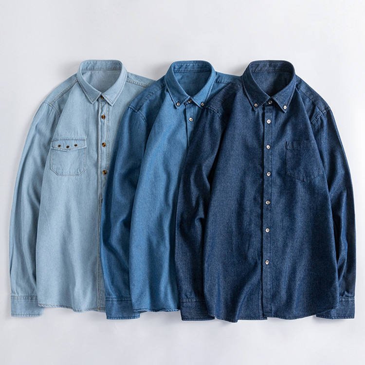 Men’s Denim Fabric Shirt