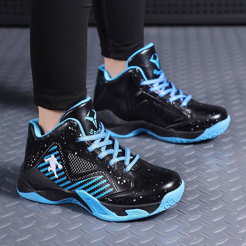 Basketball Shoes – Men & Women High Top Lace-up Sneakers