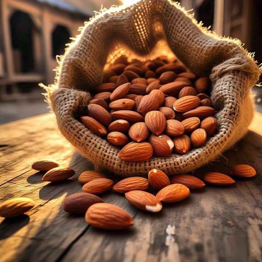 Authentic Kashmiri Curved Mamra Almonds 