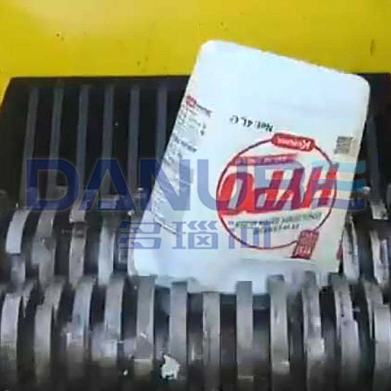 Double Shaft Plastic Waste Shredder Machine