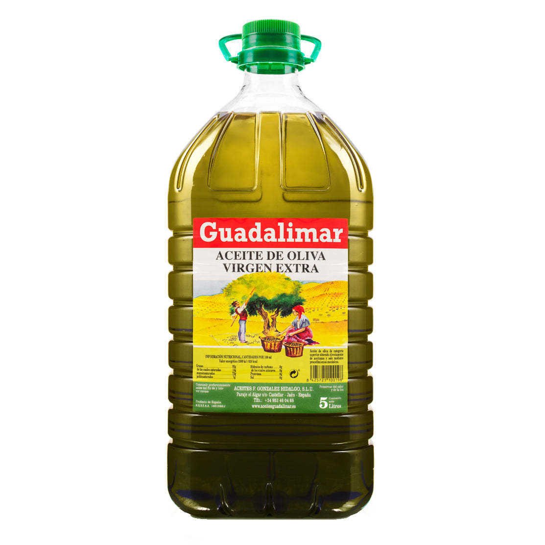 Bottle 5L Bottles of Premium Extra Virgin Olive Oil