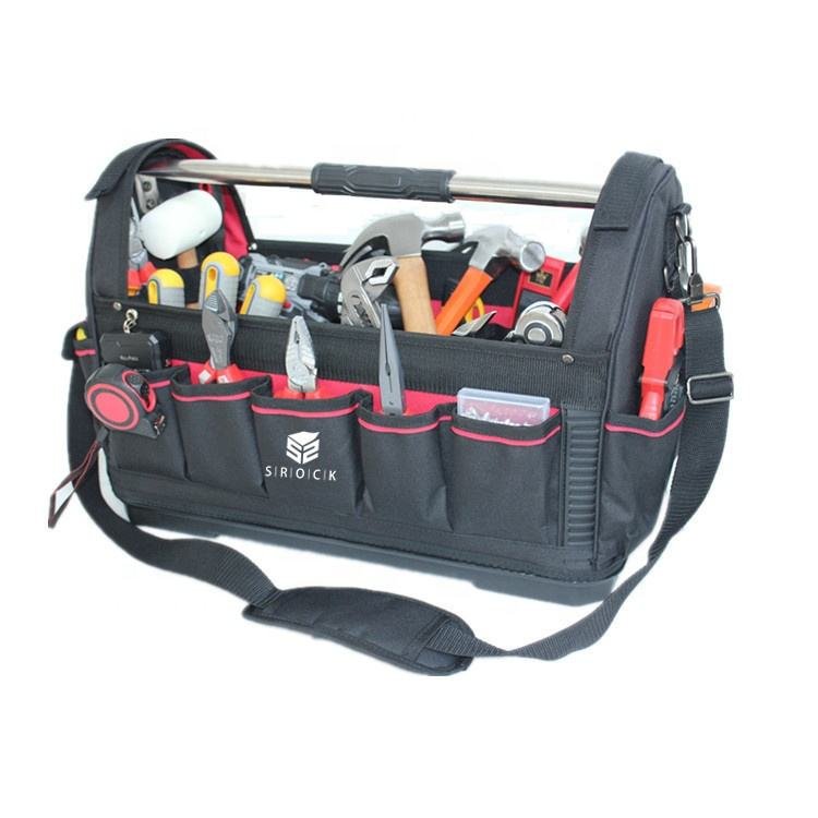 Professional Waterproof Tool Bag with Hard Base