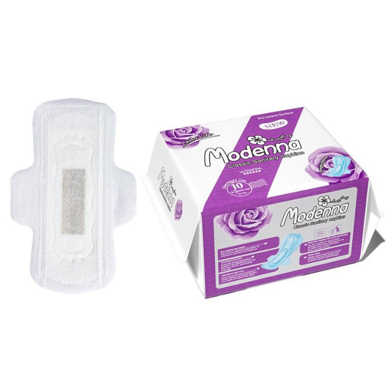 Ultra-Thin Cotton Winged Sanitary Pads With Super Absorbency 