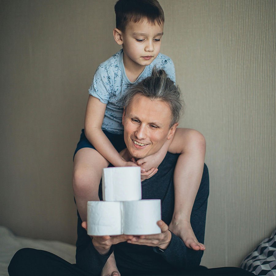 Customized Cheap Embossed Virgin Wood Pulp Toilet Tissue Paper