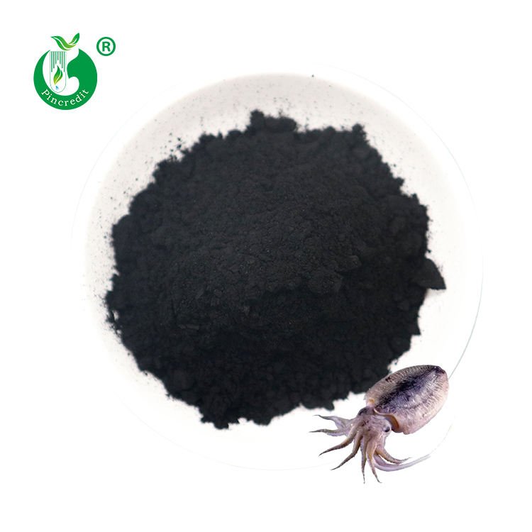 Wholesale Bulk Food Additive Black Food Coloring Powder Natural Cuttlefish Ink Powder