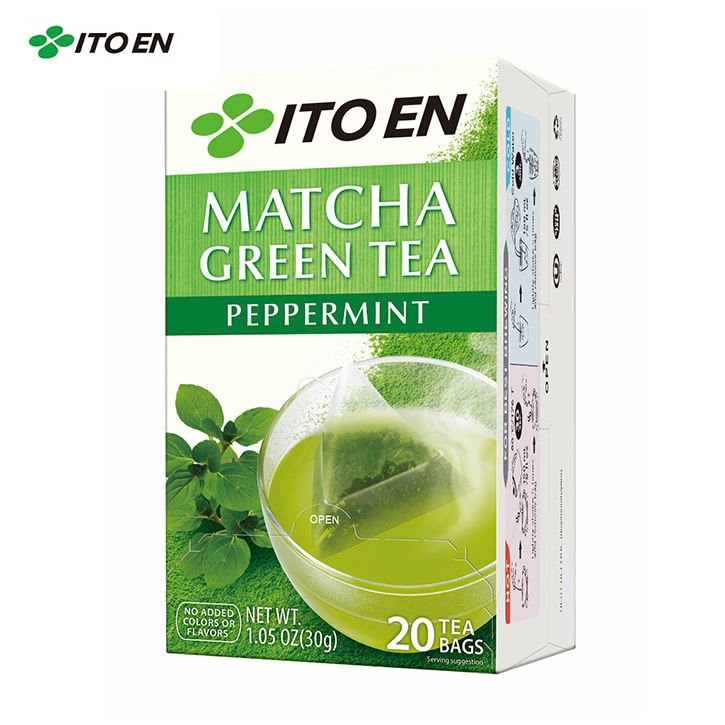 High Quality Halal Kosher Certified Green Matcha Peppermint Leaf Tea Best Quality Tea Bag Style flavor tea