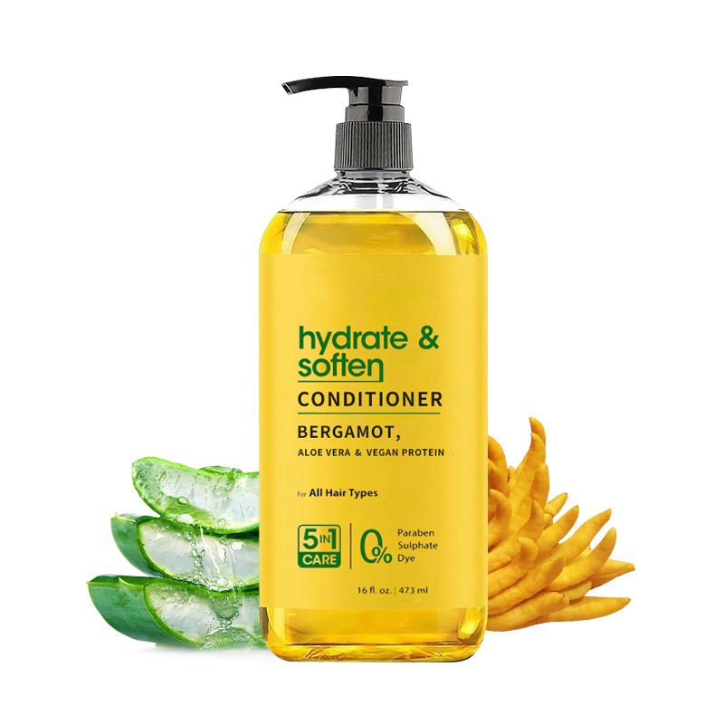OEM Natural Organic Formula Moisturizing Smoothing Repairing Bergamot Hair Conditioner