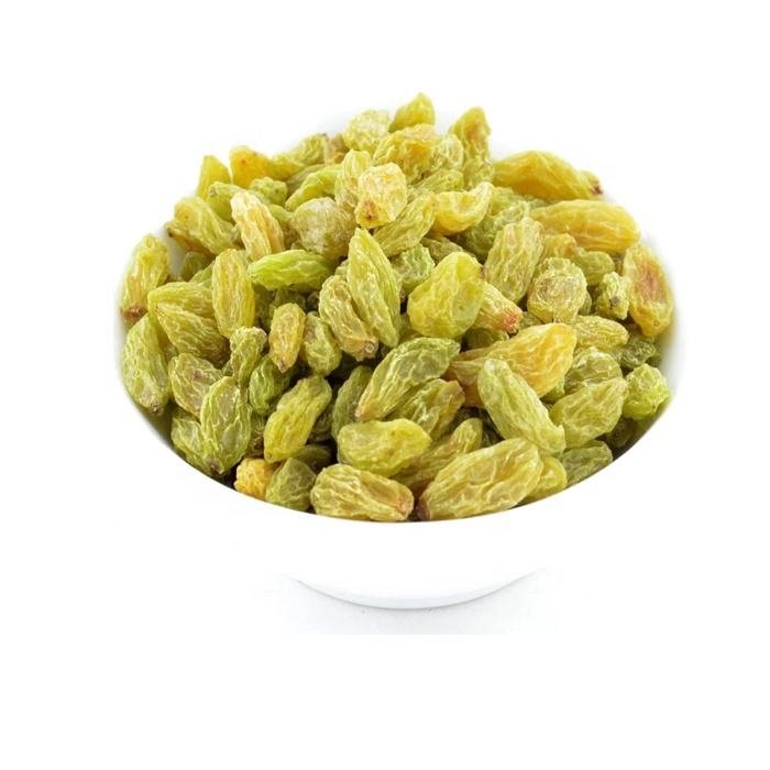Organic Premium Direct Kishmish Long Pattern Sun Dried Fruit Snack Black Green Golden Raisins Natural Water Preserved Sweet
