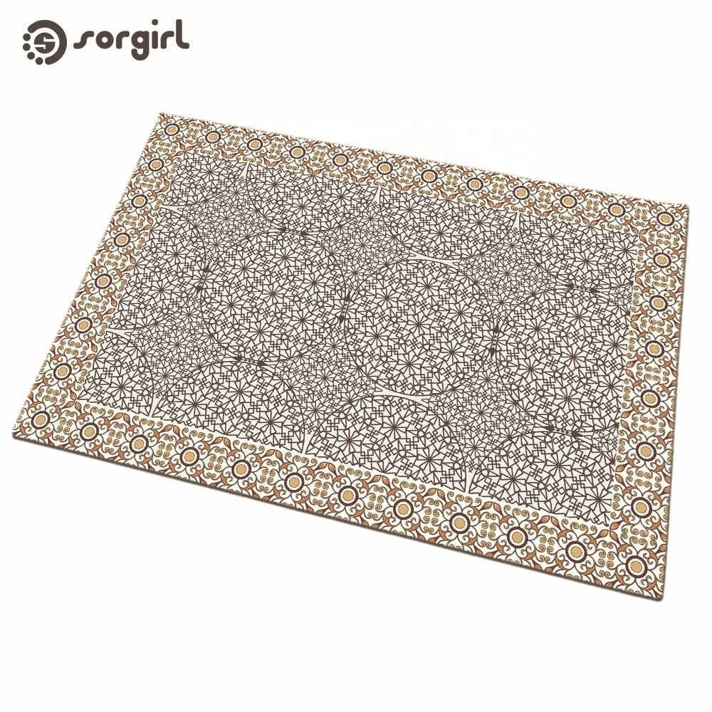 Natural Muslim Anti Slip Rubber Prayer Mats