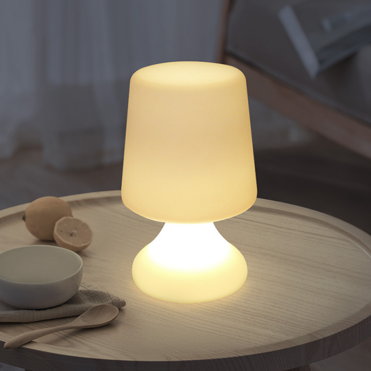 Fcmila Remote Control Classic Bedside LED Table Lamp- Dimmable Night Light Color Changing Lamp