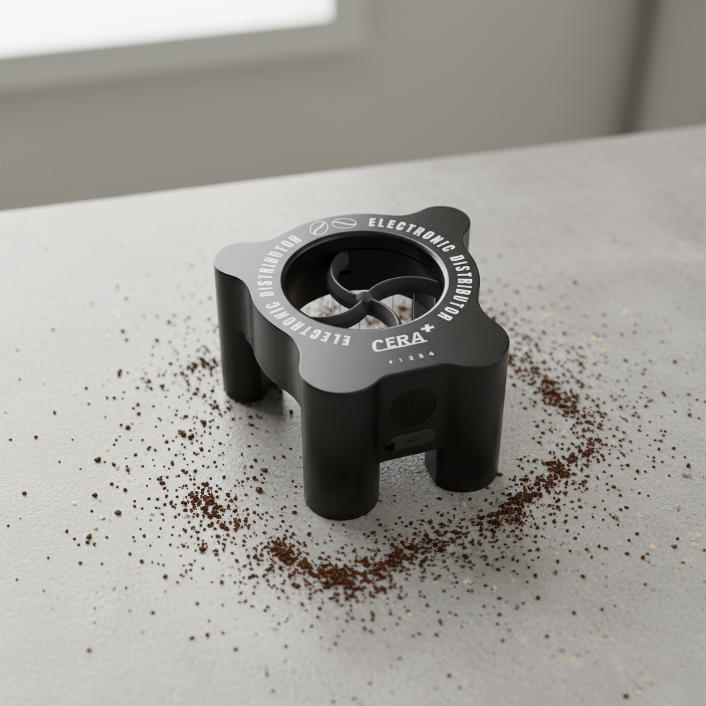 High Quality Modern Electric WDT Tool Rack 14 Ceramic Barista Tools Needle-type Design Eco-Friendly Espresso Coffee Maker Tools