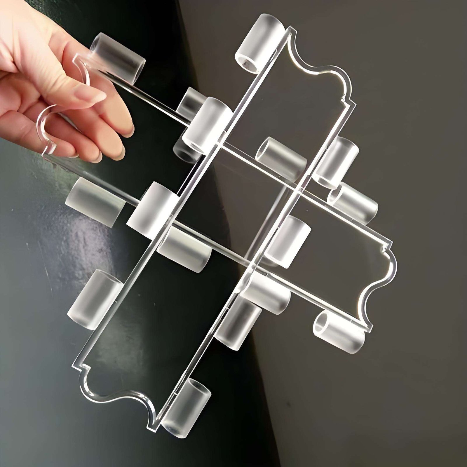 Modern Commercial Clear PC Transparent Waterproof Sheet Roller Shutter Slats for Supermarket Sliding Open Style Rolling Mall