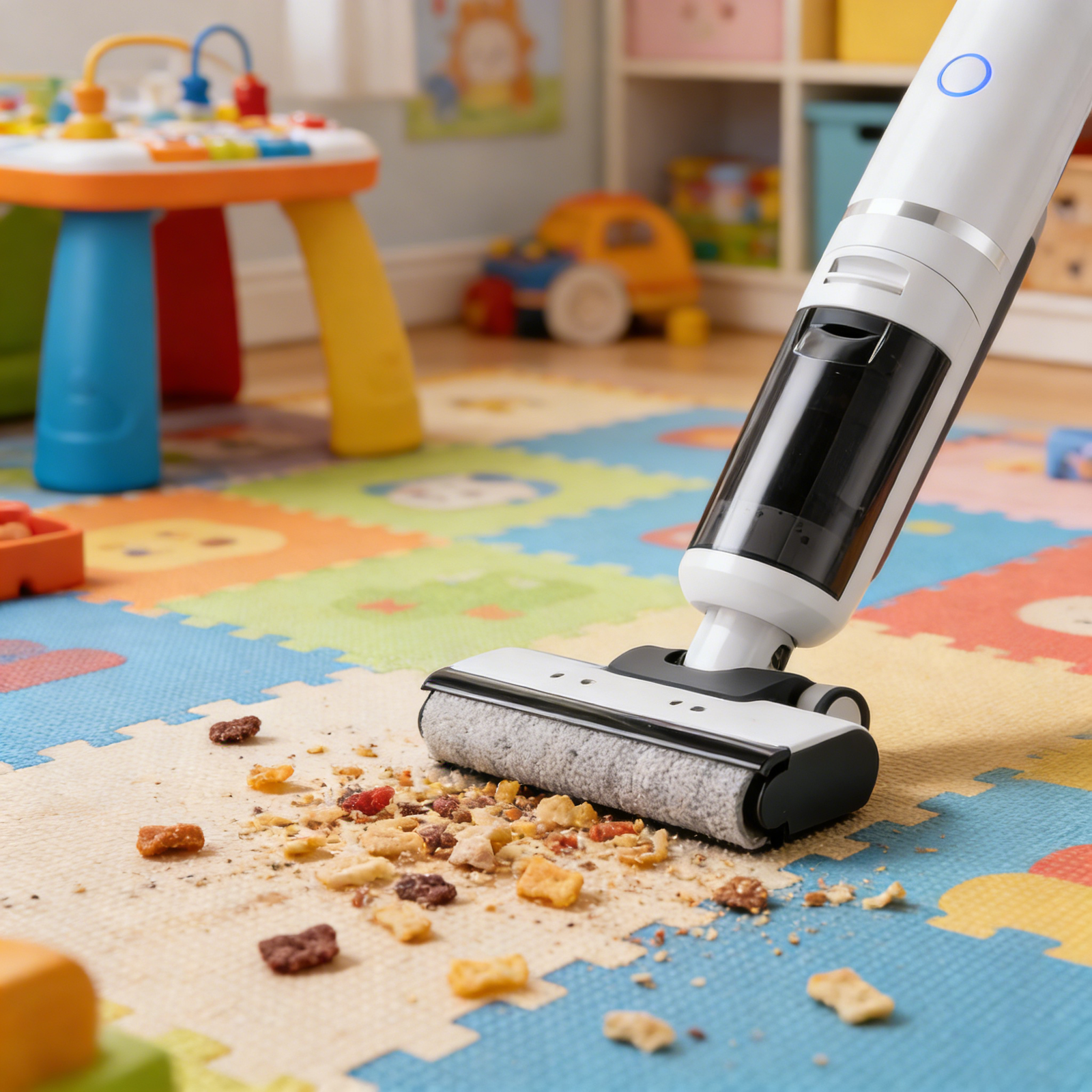 Commercial Wet and Dry Vaccume Cleaner Self-cleaning Household Carpet and Floor Washer with Electrolyzed Water Function