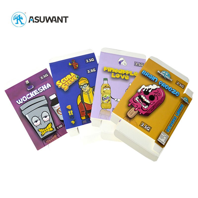 Gravure Printed Custom Recyclable Snack Candy Gummy Food Packaging Pouch Special Shape Plastic Mylar Bag Packaging Paper Box