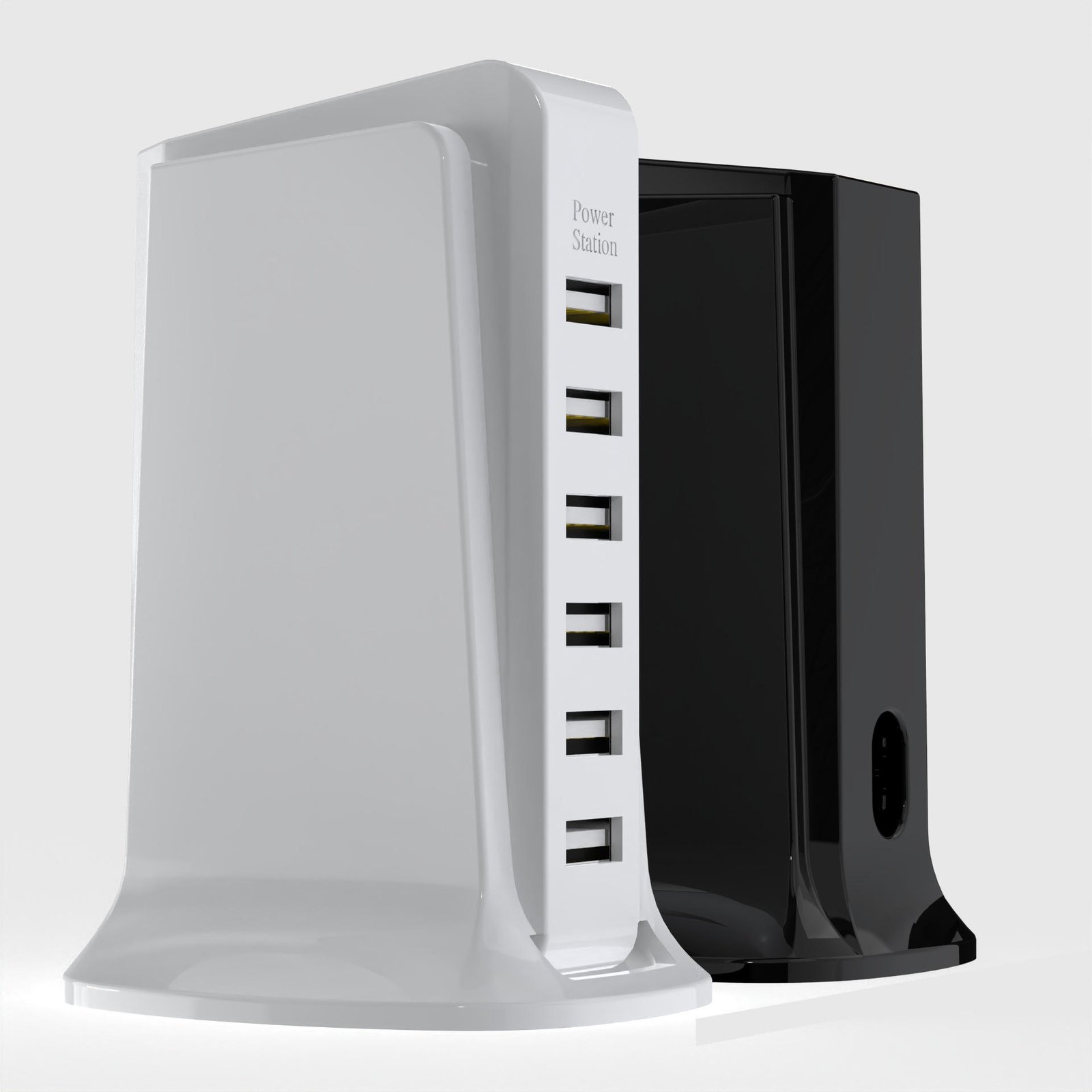 Us 6 Usb Portable Charger Multi Intelligent Charging Socket Travel Charger for Mobile Phone Computer Standard Usb Charger