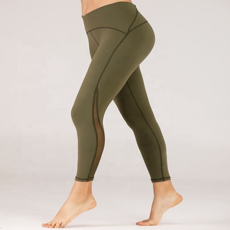 Factory Supplier Breathable New 2022 Yoga Leggings, No-Feeling Formfitting High Waist Gym Tight Pant