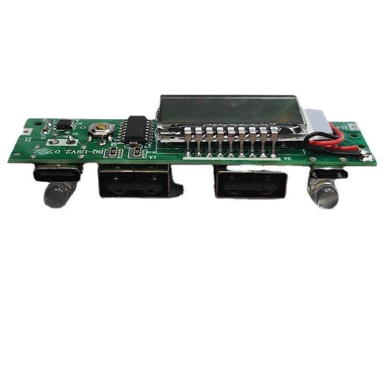 Pinyu A8 Mobile Power Supply Board 3.7V Lithium Battery Boost USB 5V2A with LCD Screen