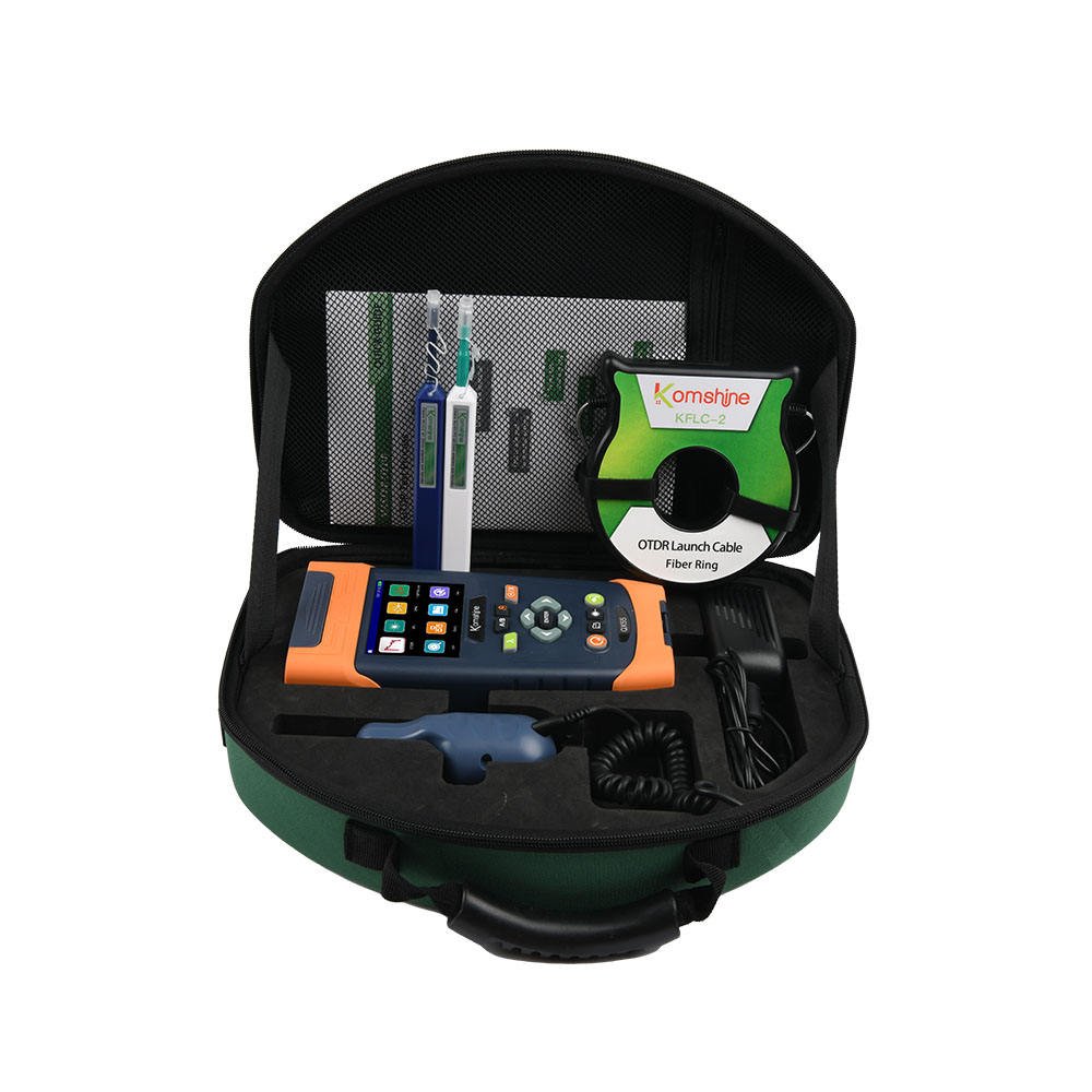 OTDR QX55 Fiber Tester High-precision Small Blind Optical Time Domain Reflectometer 10Gpon Wave Splitter