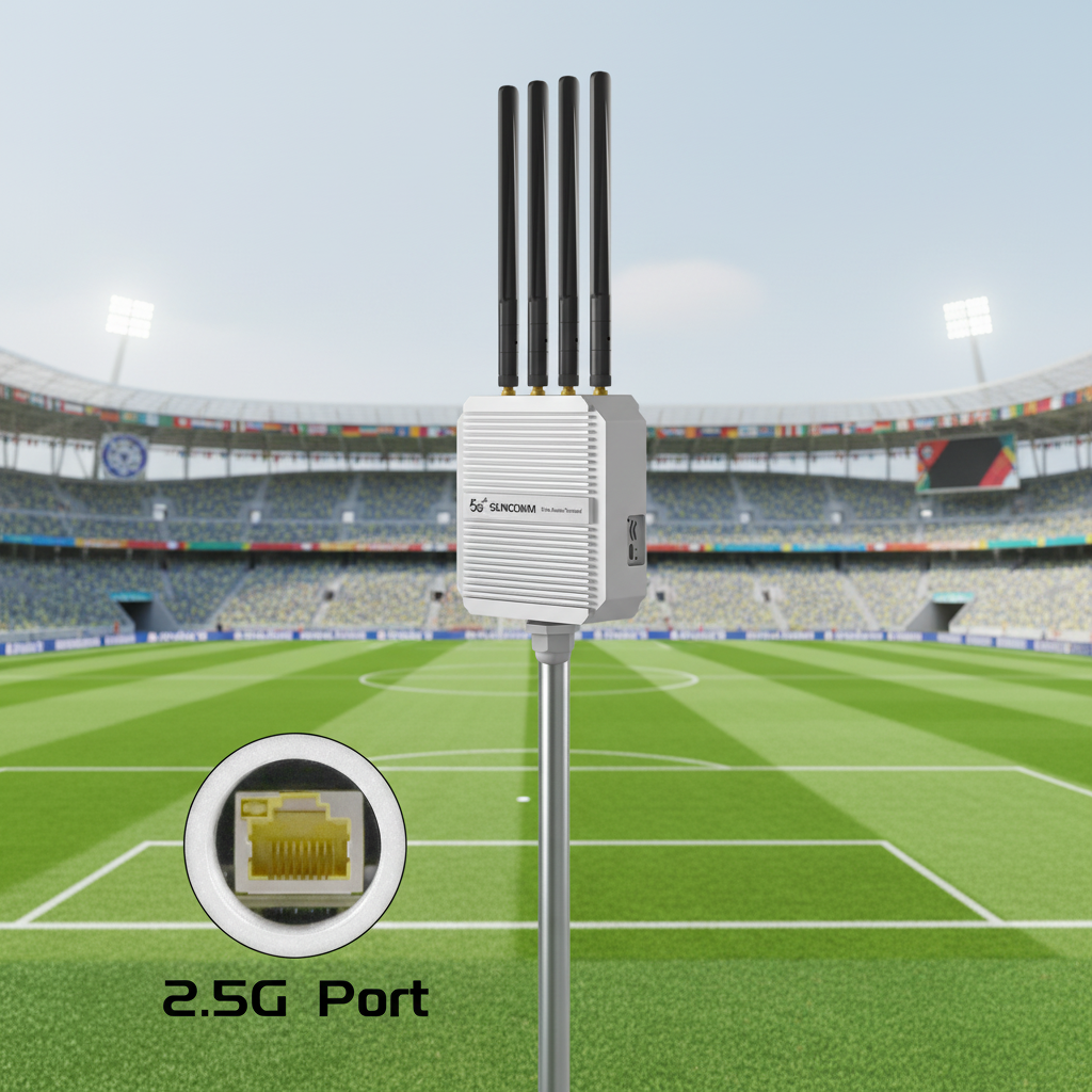 Snapdragon X75 AX3000 Outdoor Network Access Point 2500Mbps Dual SIM POE Power VPN Port with 4G/5G Global Networks Support