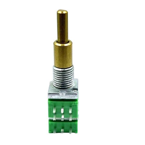 Favor Union High Quality 2-Gang 9mm Metal Dual Shaft Rotary Potentiometer Rheostat C25K/B10K Professional Audio 300 Degree Hole