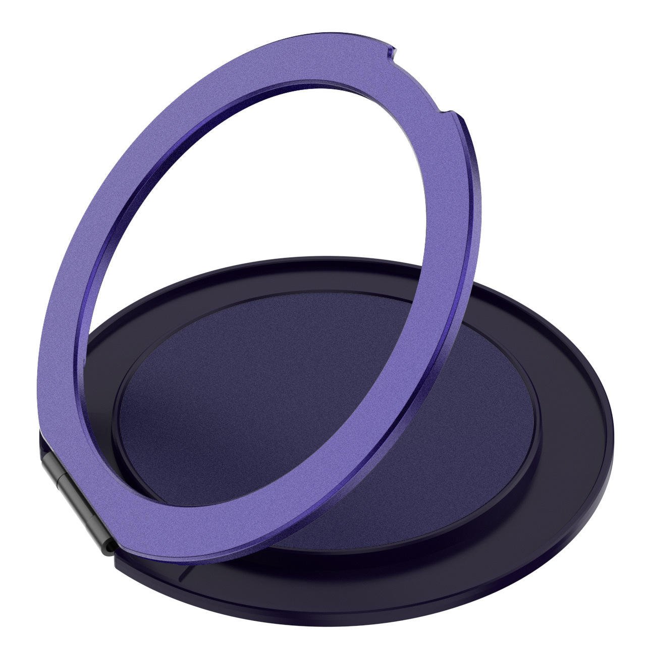Customized Logo Magnetic 360 Adjustable Flexible Push-Pull Adhesive Alloy Phone Stand Strap Holder Portable Newest Style Phone
