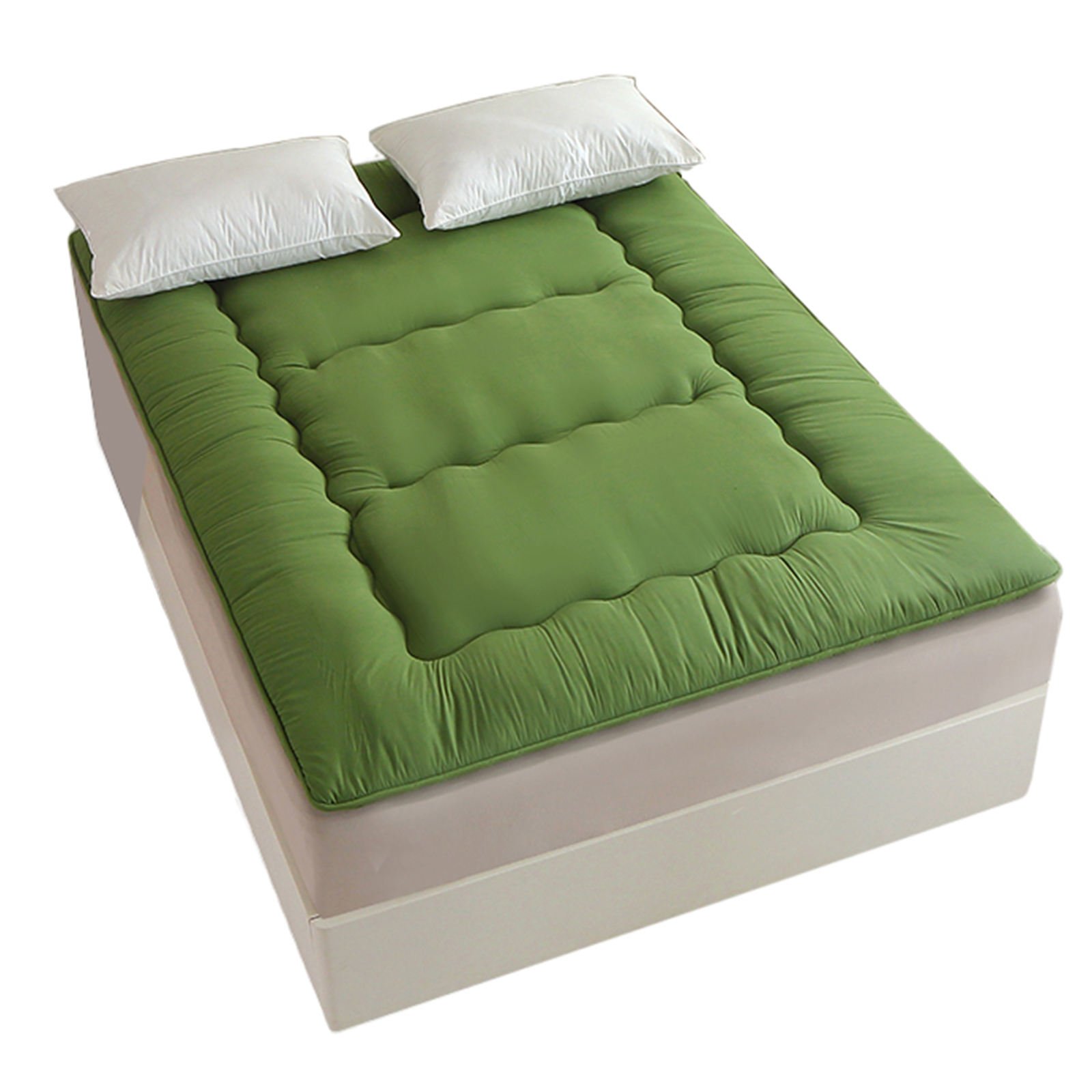 Easyum 137x203cm 152x203cm Full Queen Quilted Memory Foam Tatami Futon Mattress Pad 200TC All-Season Machine Wash Home Bed Mat