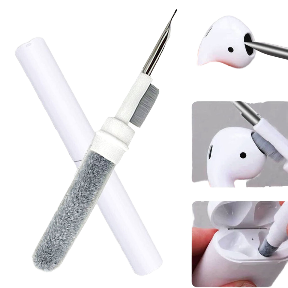 Durable Plastic Handheld Sustainable Sponge Cleaning Tool Kit for Bluetooth Earphones