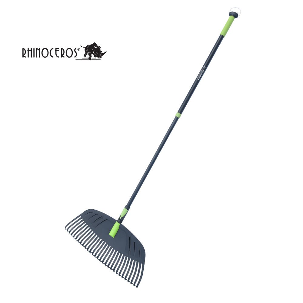 Wholesale Certified Competitive Price Long Lightweight with 29 Tines Polypropylene Garden Rake