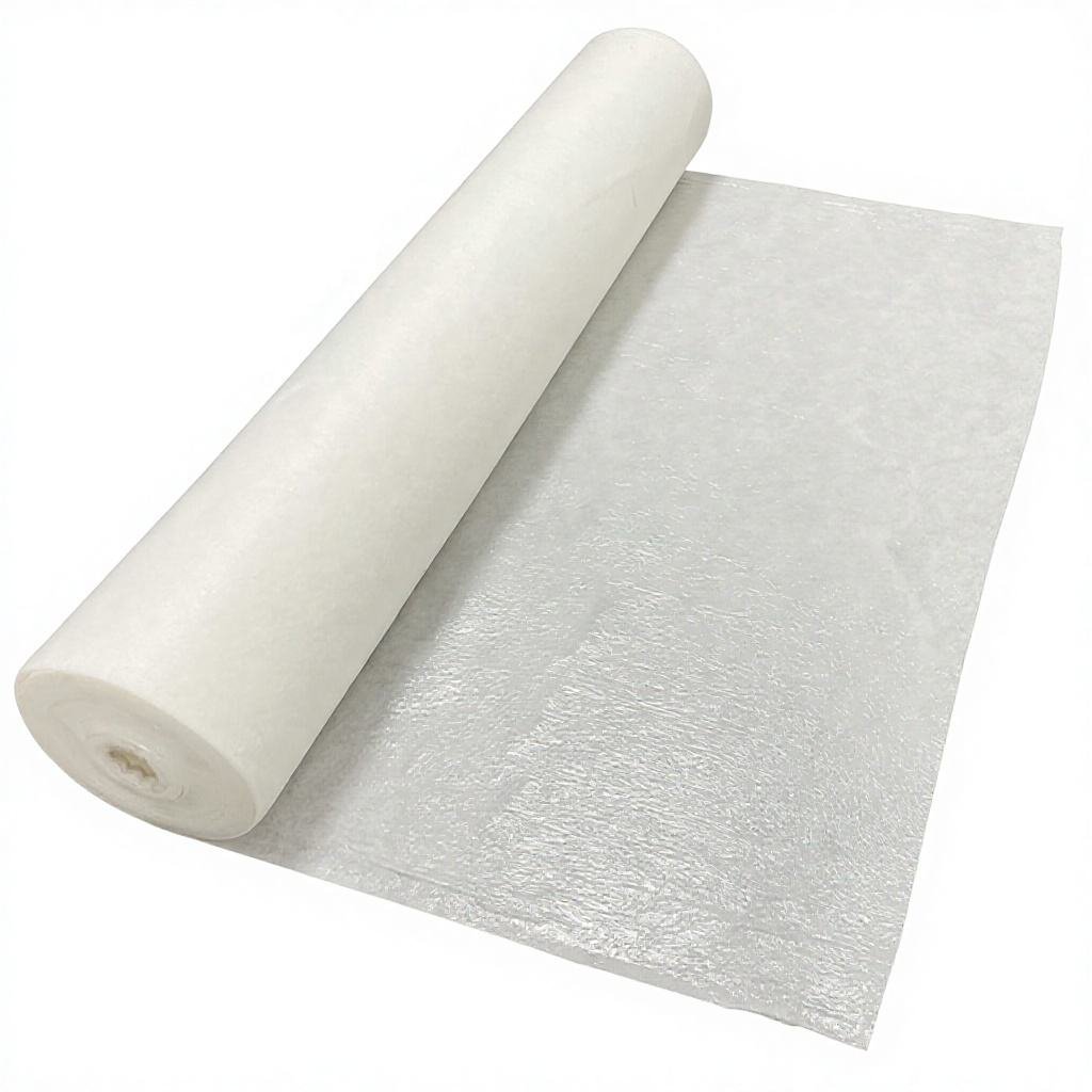 Custom Size Weight White Floor Protection Film Self Adhesive Floor Protector Cover Fleece for Moving, Painting and Construction