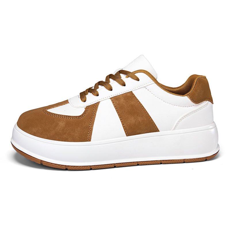 2026 Versatile Fashion Men Sneaker Low MOQ Rubber Thick Soled Wide Toe Casual Shoes for Men Zapatillas