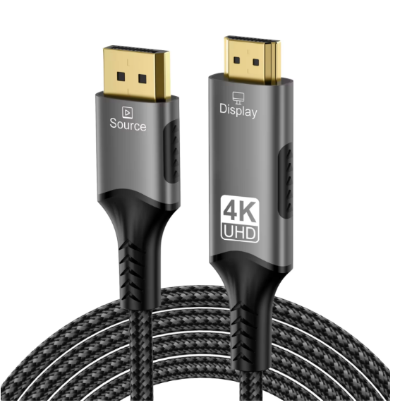 4K 60Hz for 1.2 to HDMI-compatible 2.0 Cable Aluminum Alloy Nylon Braided 1m/2m/3m 1080p Computer Gaming Home Theater TV