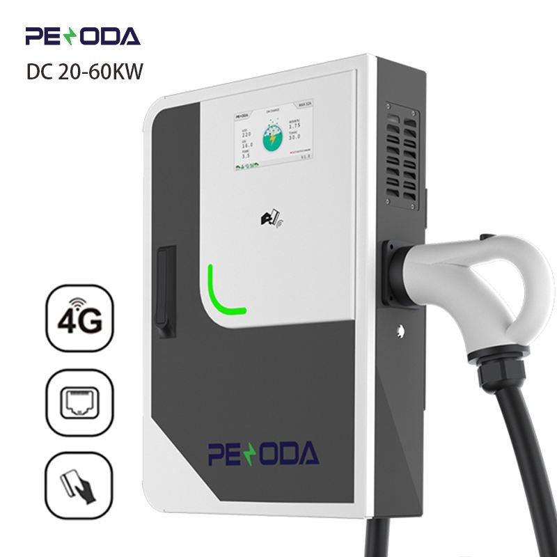 2025 High Power DC Fast EV Charger 20KW 30KW 40KW Module New Home CCS OCPP Wallbox DC EV Charger for EV Charging
