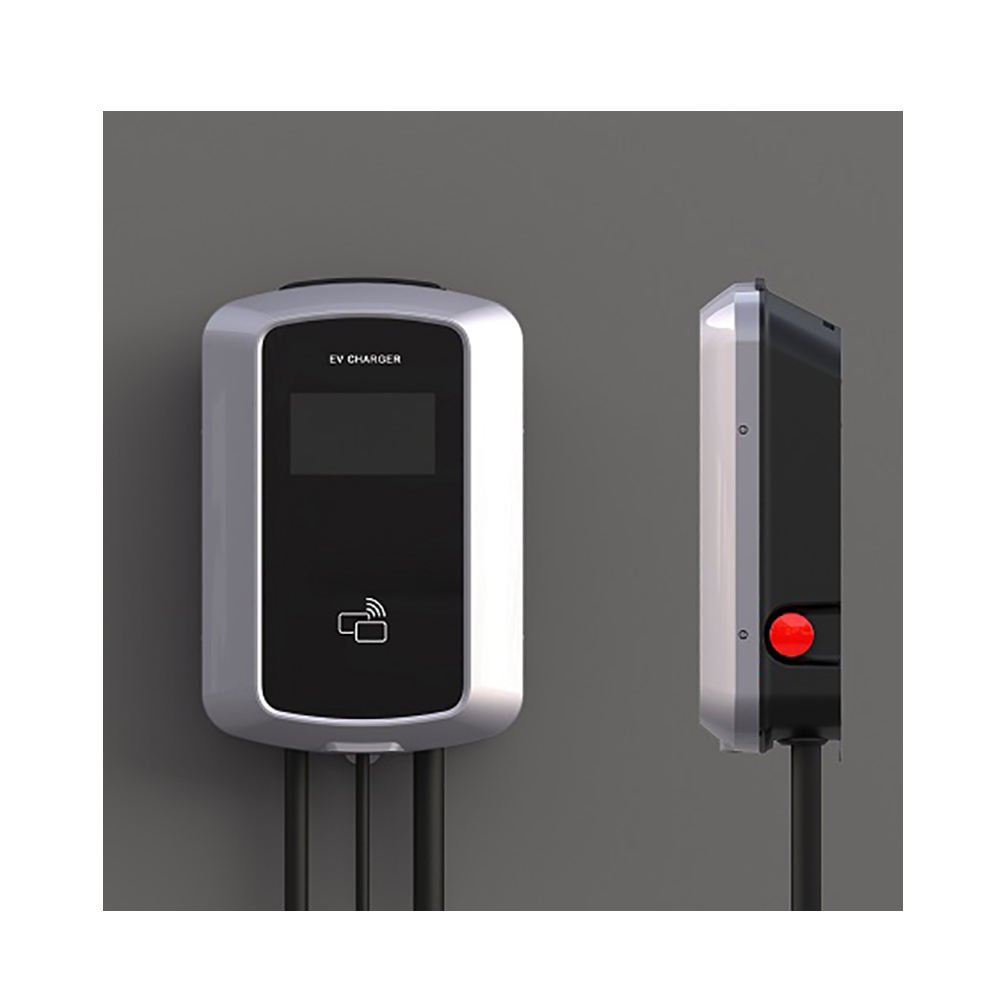 BLUESKY 220V Type 2 7kW CE/RoHS Certified Electric Vehicle Smart Home Commercial Use Charging Station 32Amp Wall-mounted 5m