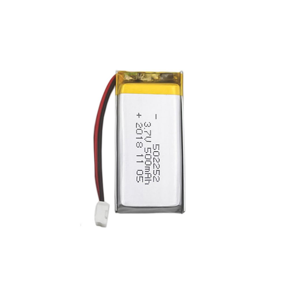 Free Shipping Rechargeable 502252 Custom Size 3.7V 500mAh Li-Ion Polymer Battery for Heating Deivces