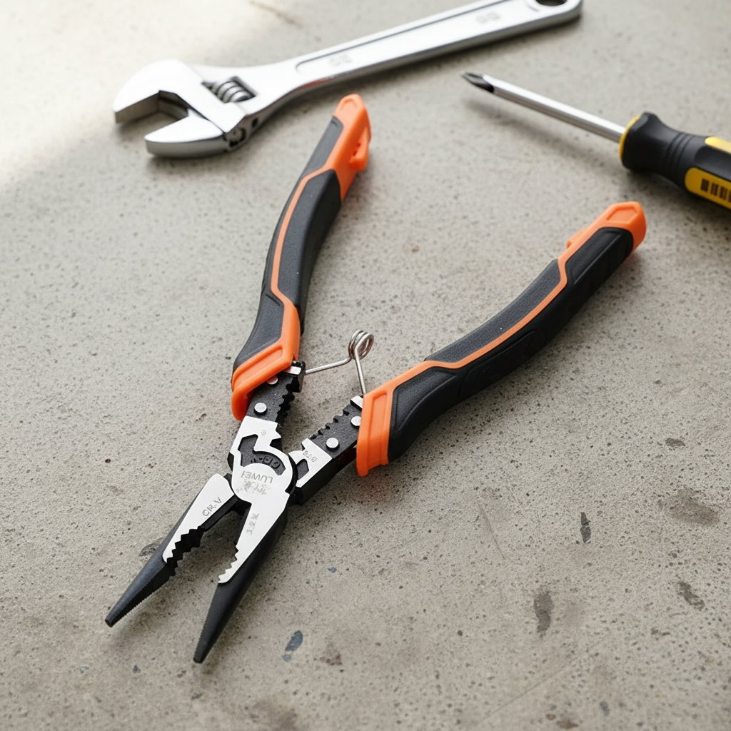 High-quality Multi-functional Steel Wire Pliers Industrial-grade Needle-nose Pliers Labor-saving Electrician Pliers