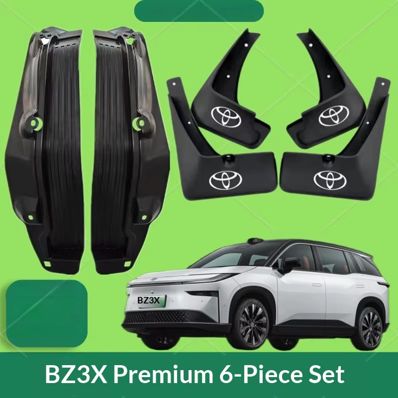 High Quality Mud Flaps for Toyota BZ3X Inner Liner Mud Guards New Energy Auto Parts in Stock