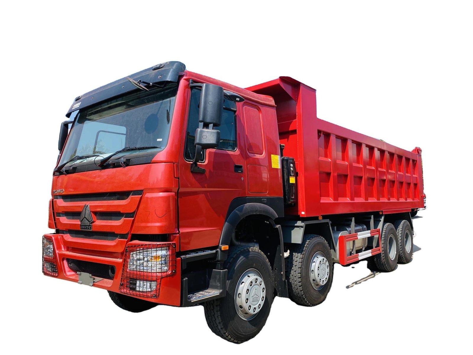 New SINOTRUK HOWO 8X4 380HP 40T Diesel Euro 3 Left Steering Dump Truck