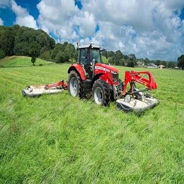 Efficient Massey Ferguson GC1725M Hydrostatic Compact Garden Tractor Mower Loader Good Agricultural Farm Equip