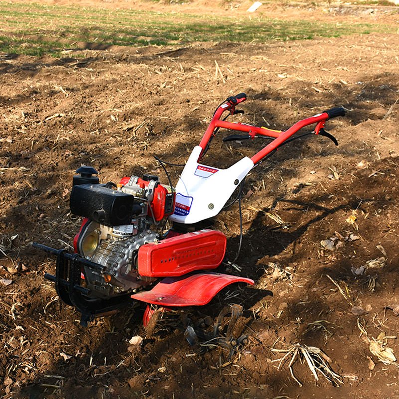 High Quality Mini Power Tiller Trailer Crawler Cultivator Garden Cultivator