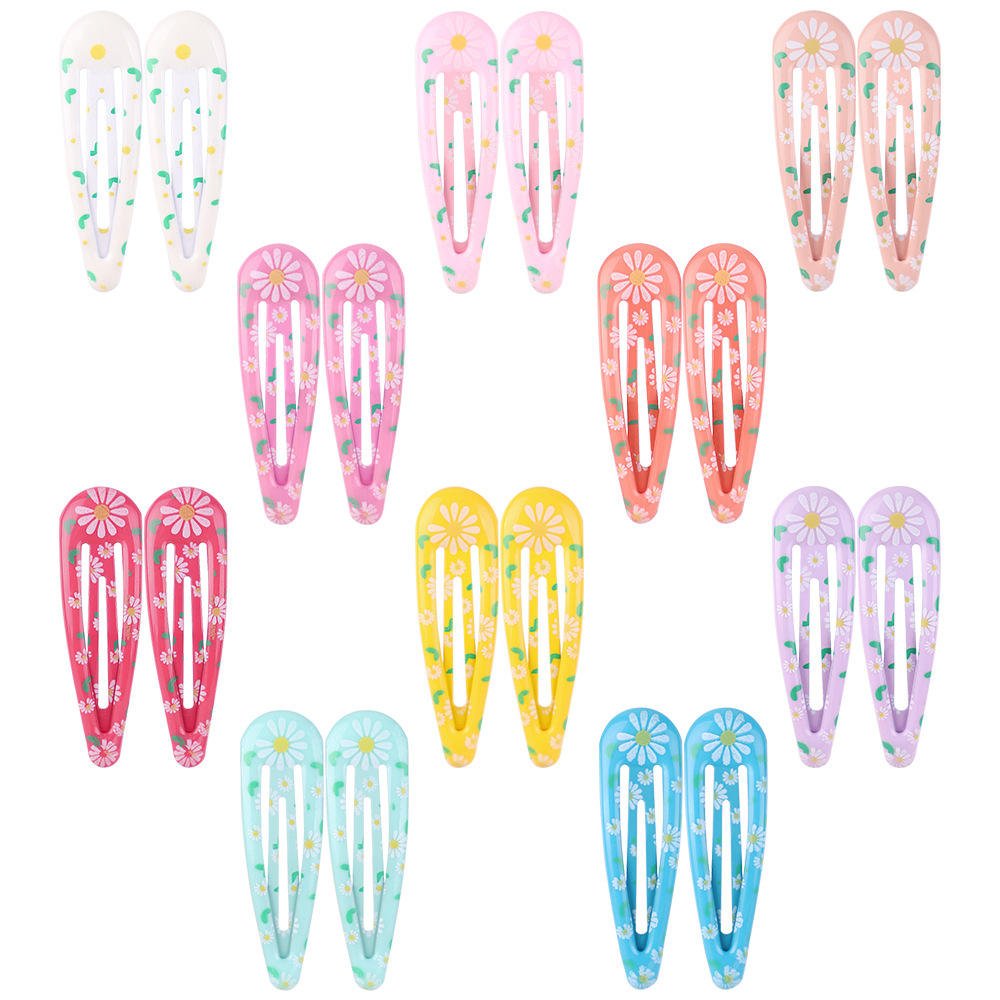 Wholesale INS Metal BB Hairpins Bulk DIY Fashion Solid Color No Slip Cute Colorful Girls Kids Children Babies Snap Hair Clips