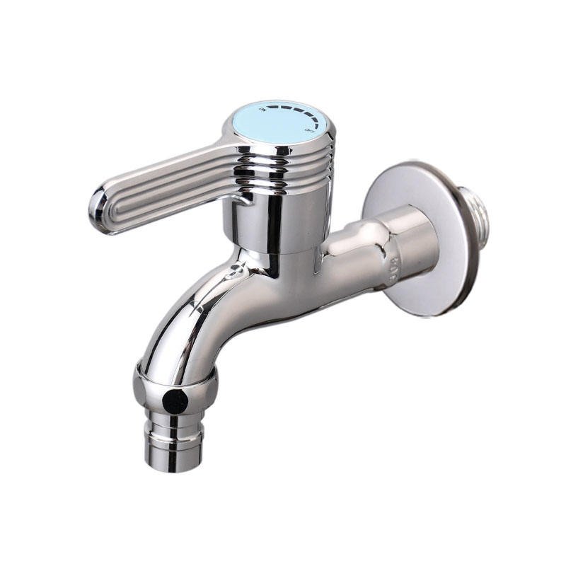 Factory Price 304 Stainless Steel Nozzle Washing Machine Faucet Modern Bib Cock Single Cold 1/2 Quick Garden Water Taps