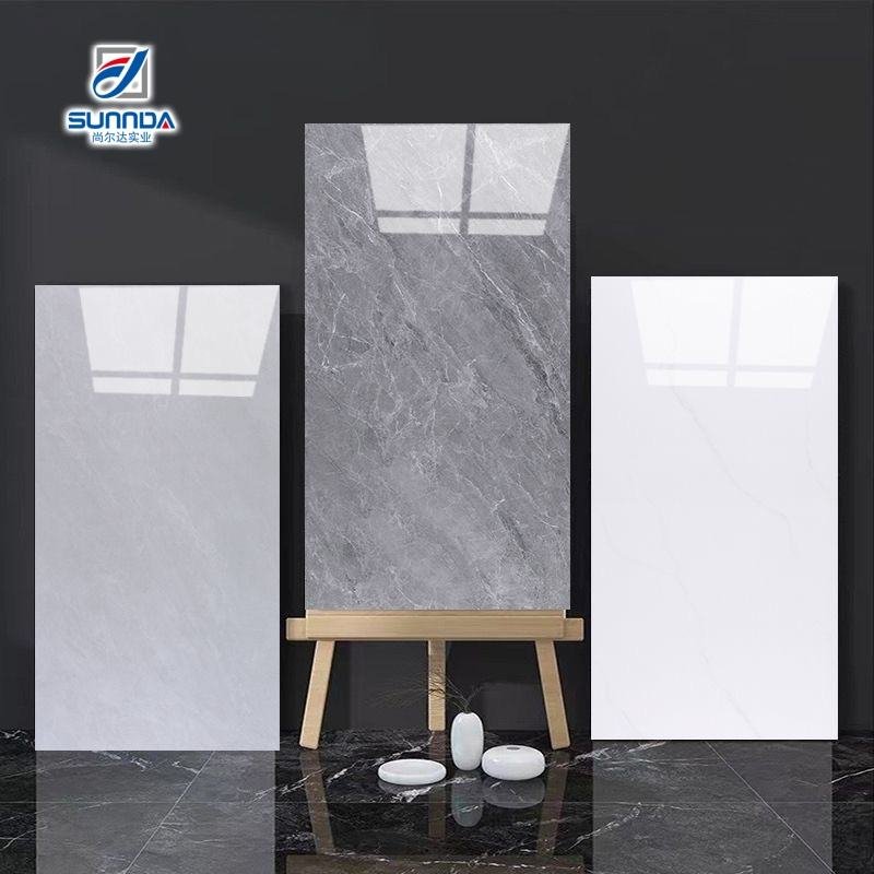 80*80 /60x120cm White Grey Marble Glazed Polished Living Room Tiles Porcelain Ceramic Square Floor Tile