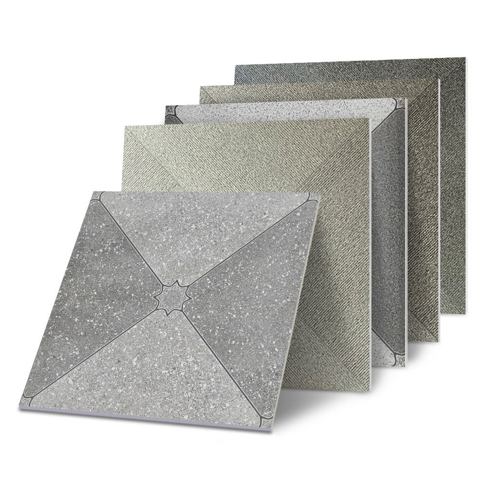 Factory Direct 600x600 12mm Outdoor Porcelain Tiles Non-Slip Patio Pavers for Garden Walkway Driveway Low Water Absorption