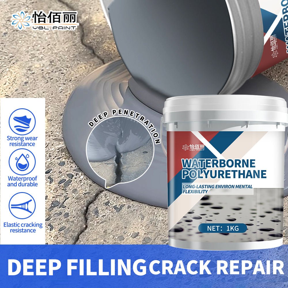 Factory-made Flexible Durable Acrylic Liquid Coating Suitable for Waterproof Coating Applications Roofs Water Tanks Brush